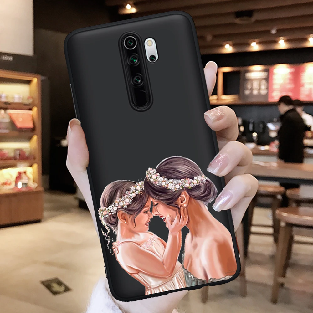 

2021 Girl Fashion Super Mom Baby for Xiaomi Mi 9T Redmi Note 5 6 7 8 8T 9 9S K20 K30 9T Pro Phone Case Funda Cover Soft Silicone