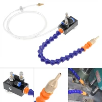 30cm mist coolant lubrication spray system with adsorbable magnetic base and fully sealed plastic tube for metal cutting
