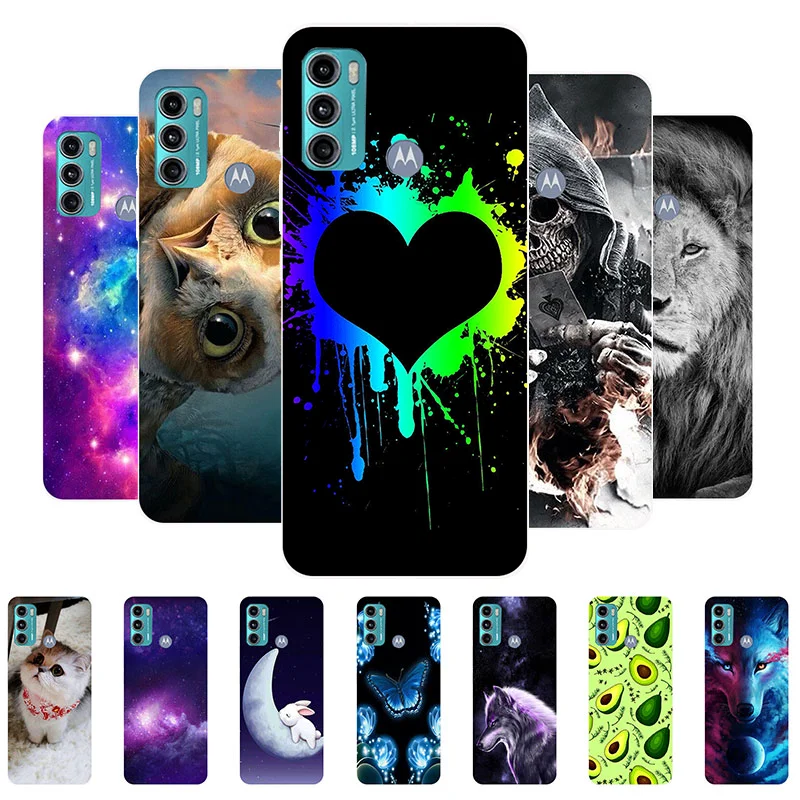 

For Motorola Moto G60 Case Soft Silicone TPU Phone Case For Moto G60 Back Cover capa For Moto G 60 MotoG60 Heart Pattern