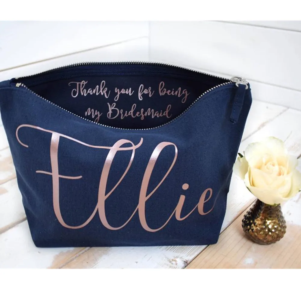 Индивидуальный подарок с благодарностью чехлы на молнии для свадебвечерние