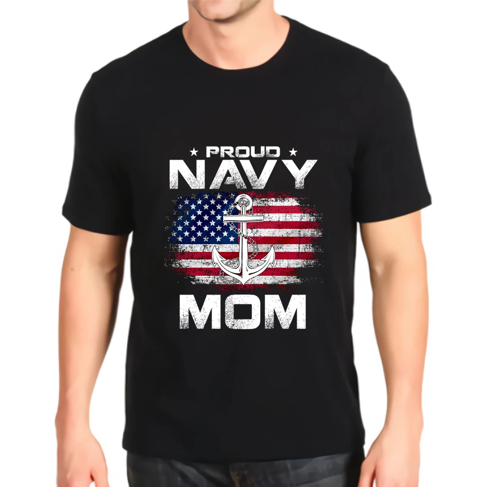 Футболка мужская свободного покроя с принтом винтажная рубашка гордого флота