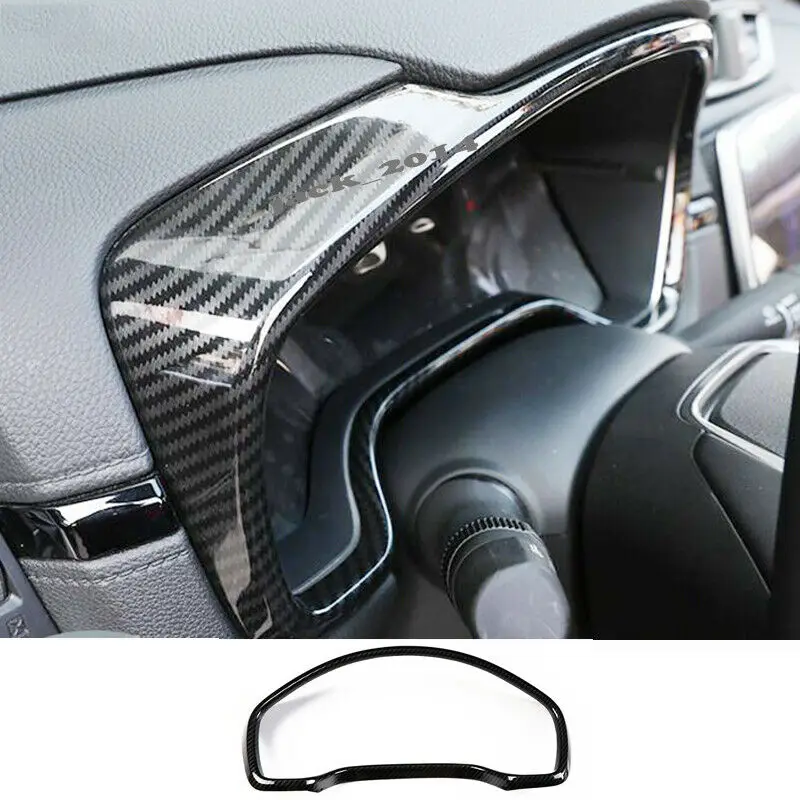 

Carbon Fiber Dashboard decorative frame Trim for Honda CRV CR-V 2017 2018 2019