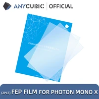 anycubic 2pcslots fep film for photon mono x resin 3d printer 260x175mm fep film for 3d printer