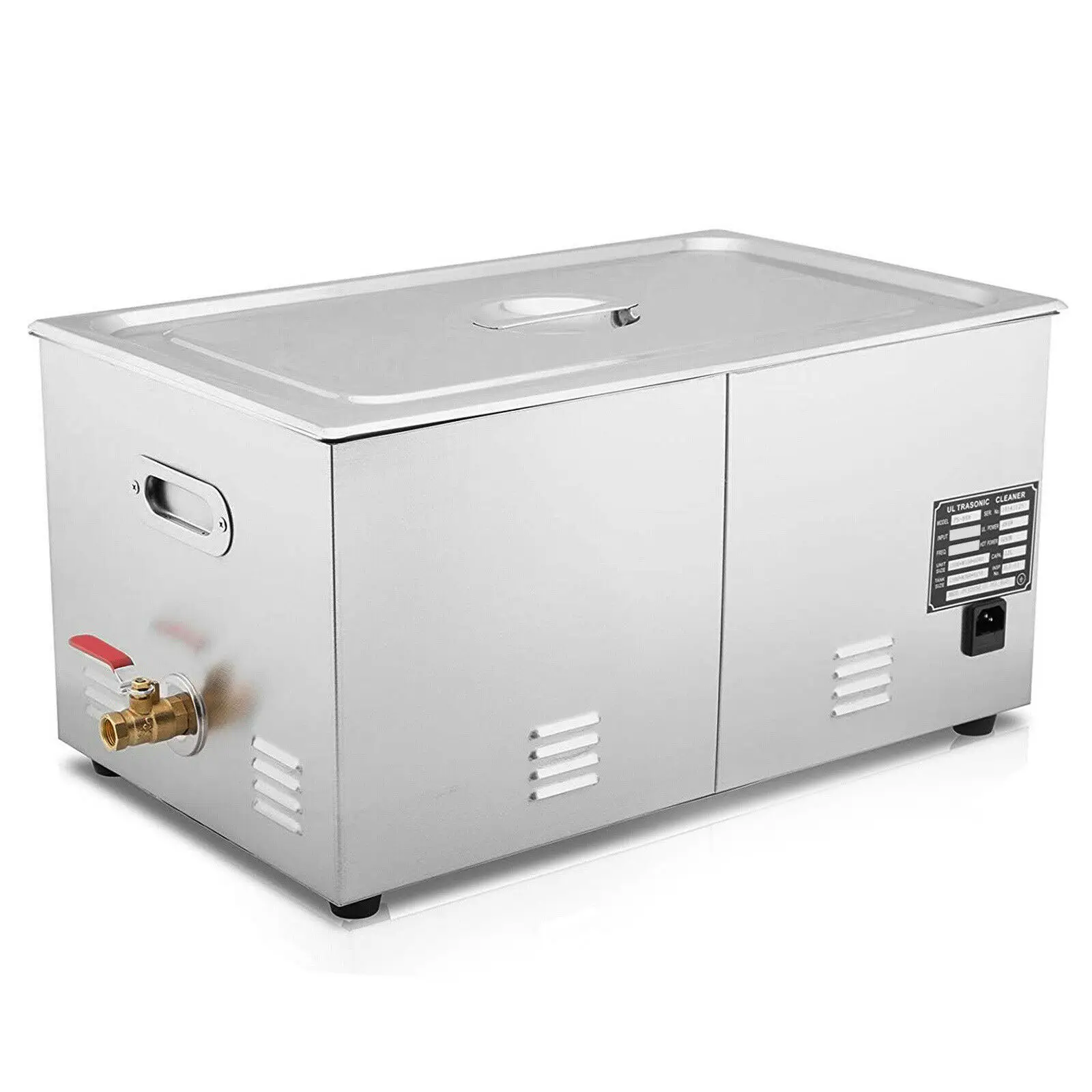 30L 100A прибор ультразвуковой чистки с подогревом 1100W Нержавеющая сталь