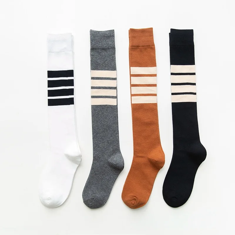 

8PCS=4 pairs new ladies socks fashion casual asymmetrical cotton stockings girls women's stockings
