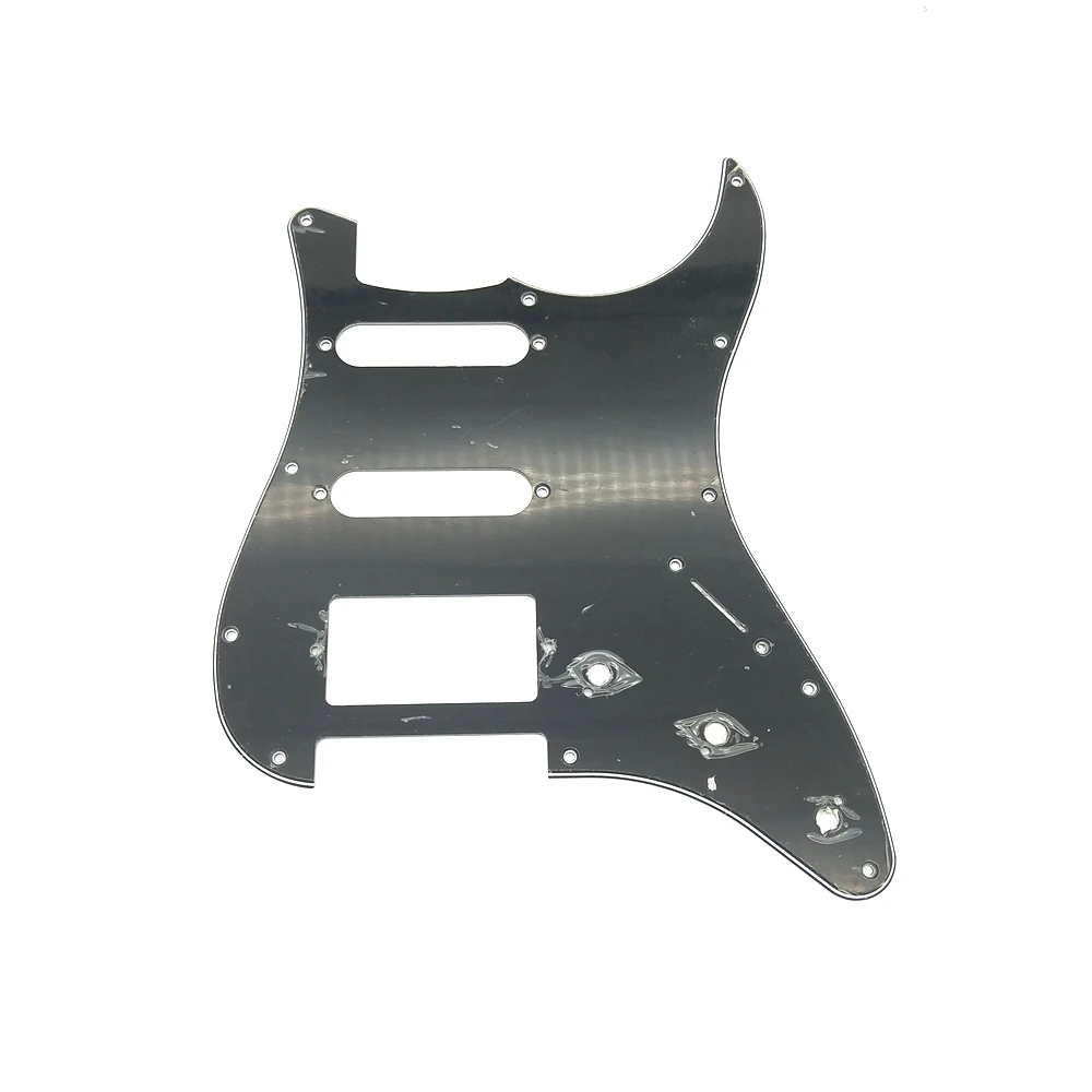 elektrische gitarre schlagbrett 3 ply 11 loch sss ssh und hsh kompatibel für st stil moderne gitarre teile ersatz schwarz oder weiß free glo