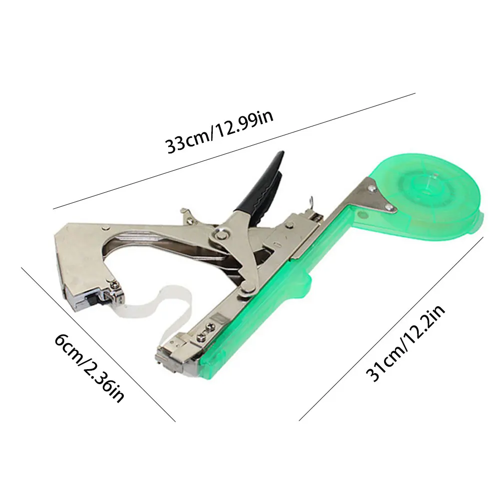 

Tying Machine Plant Garden Plant Tapetool Tapener +2 Box Nails +20 Rolls Tape For Vegetable Grape Tomato Cucumber Pepper Flower