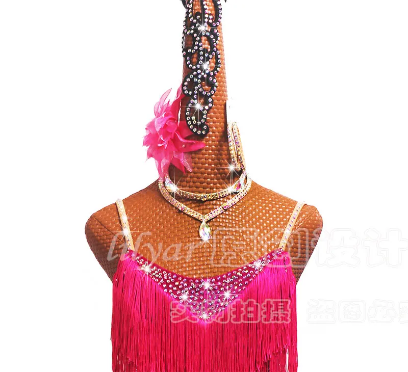 Блестящие стразы платья для латинских танцев женская сексуальная юбка с