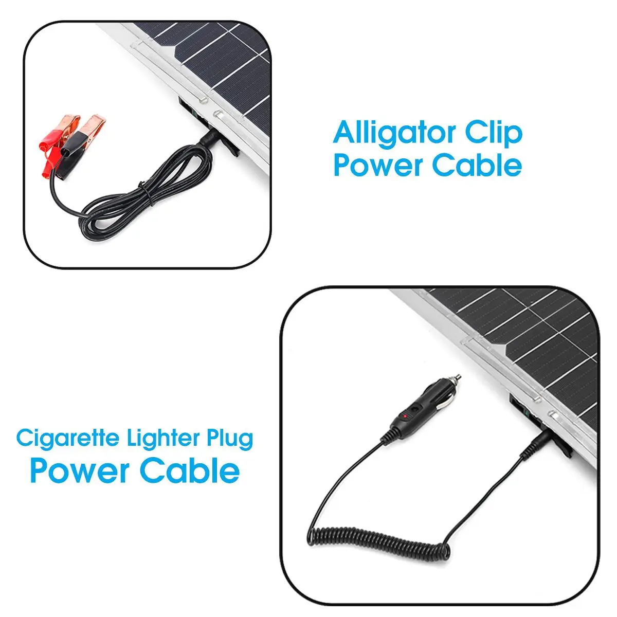 Монокристаллическая солнечная панель 60 Вт 18 в двойная 12 В/5 В постоянного тока USB