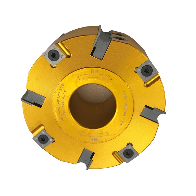 Четырехсторонняя строгальная головка деревообрабатывающий инструмент