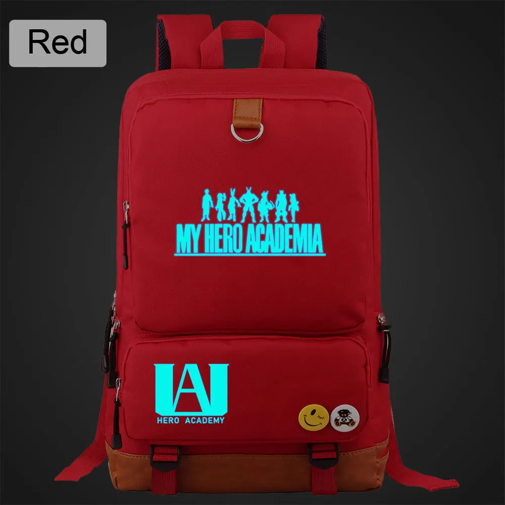 Хит 2019 рюкзак с изображением аниме Мой герой школьный люминесцентным популярным