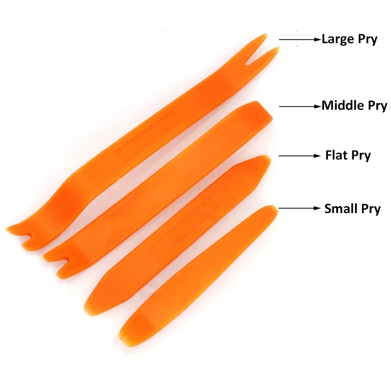 Новинка 4 шт./компл. портативный автомобильный прибор для снятия панели радио