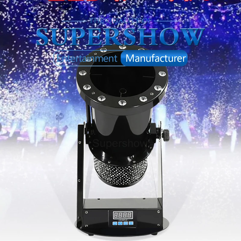 1 шт 1200W Led конфетти машина DMX512 Управление этап специальный эффект воздуходувка