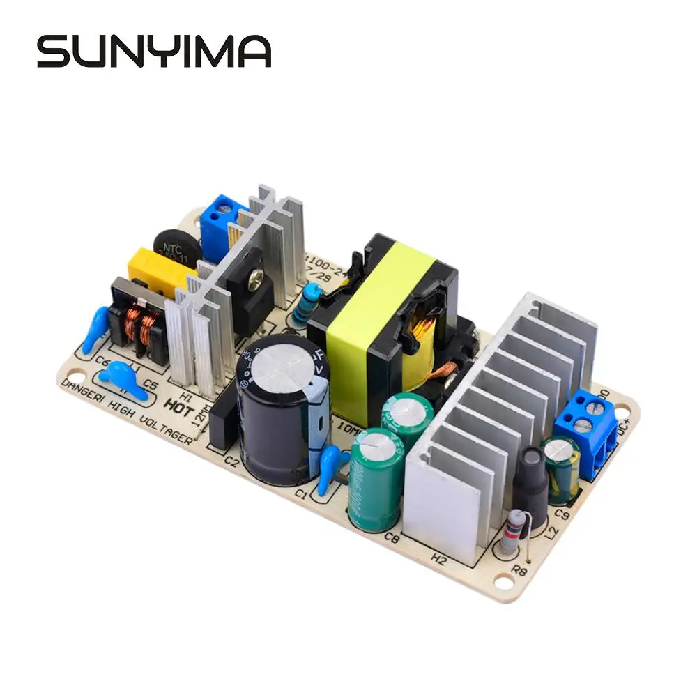 SUNYIMA переменный ток 110/220 В в постоянный ток 24 В 4A 100 Вт модуль питания постоянного тока импульсный источник питания