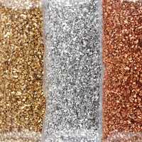 50g 2 3mm metal crushed stone effect filler diy crystal resin craft filling glass beads for table decoration coaster nail beauty