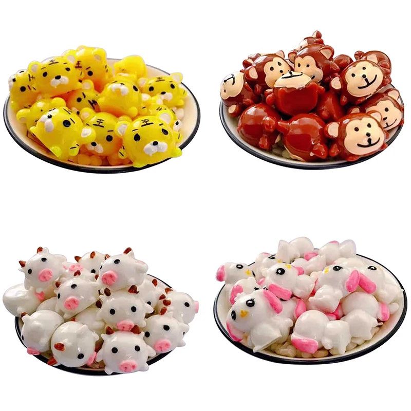 

Миниатюрная фигурка удачи тигра, сказочное украшение для сада, суккуленты, аксессуары для украшения стола, микро-ландшафт, «сделай сам», дом...