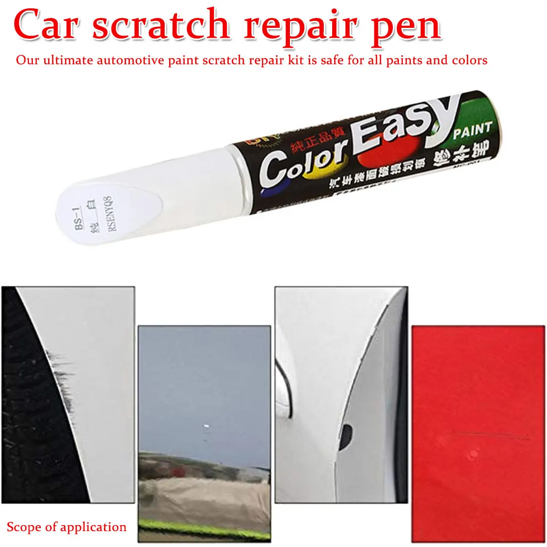 

4 Colors Car Scratch Repair Fix it Pro Auto Care Scratch RemoverProfessional Maintenance Paint Care Auto Paint Pen Car-styling
