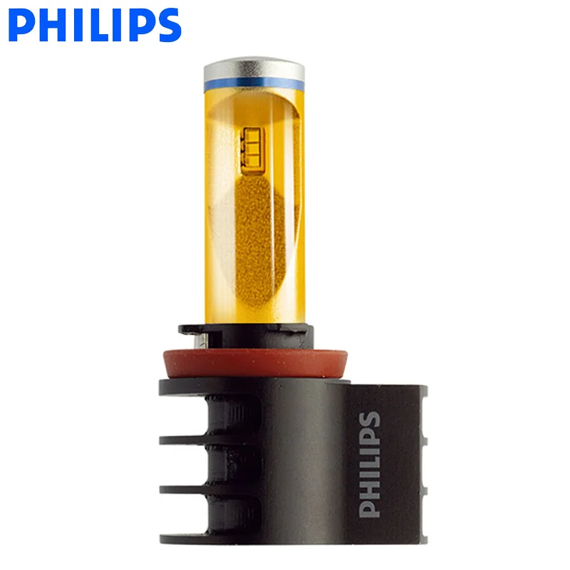 Светодиодсветодиодный лампа Philips H8 H11 H16 2700K золотисто-желтая светодиодная