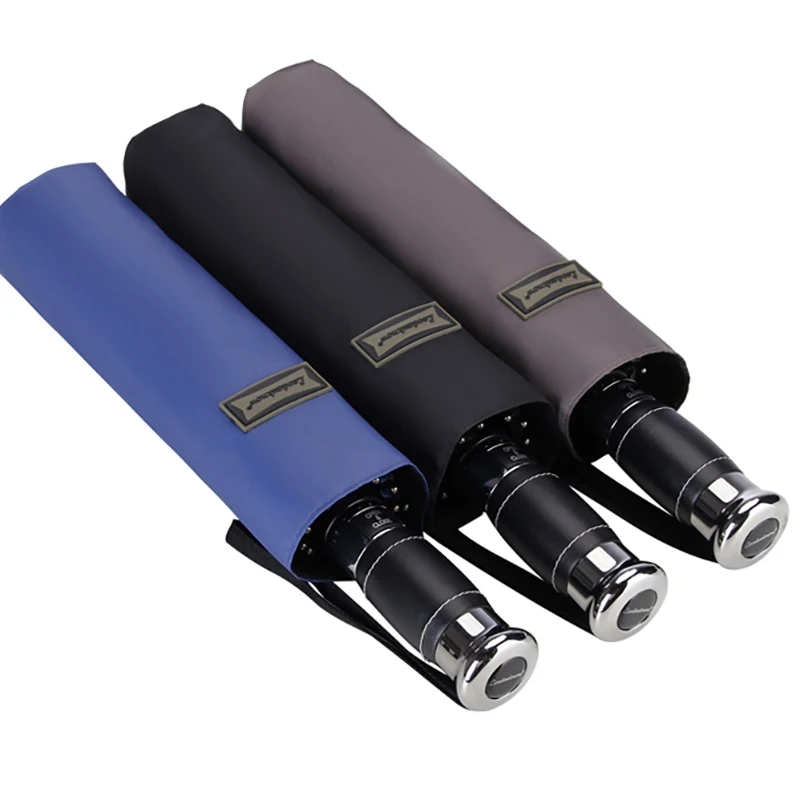 Зонтик в деловом стиле для мужчин деловые большие складные зонты дождя