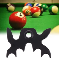snooker billiards cue rack bridge head billiards cross antlers rod holder