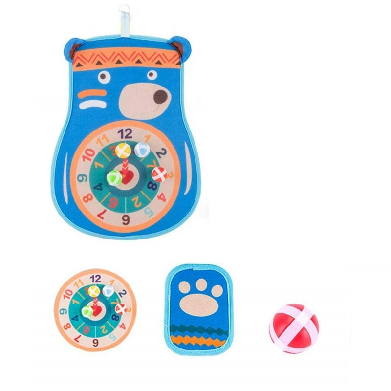 

Kid Dart Board Target Toy Set for Child Educational Interesting Indoor Outdoor Game Sport Tool Sticky Ball Toy