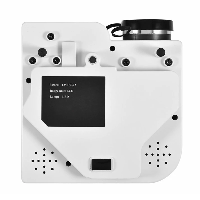 Mini Projector,1080P Movie Projector for Home Theater Outdoor HDMI Projector with Max 200 Inch TV Projector(US Plug)