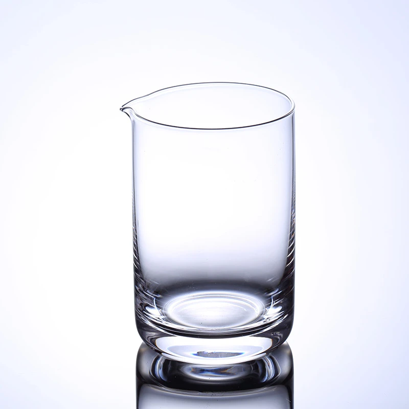 Прямая чашка для смешивания 600 мл коктейльные чашки бармена Хрустальная