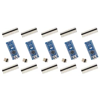 for arduino pro mini nano v3 0 atmega328p 5v 16m microcontroller kit without usb cable for arduino nano v3 0 5pcs