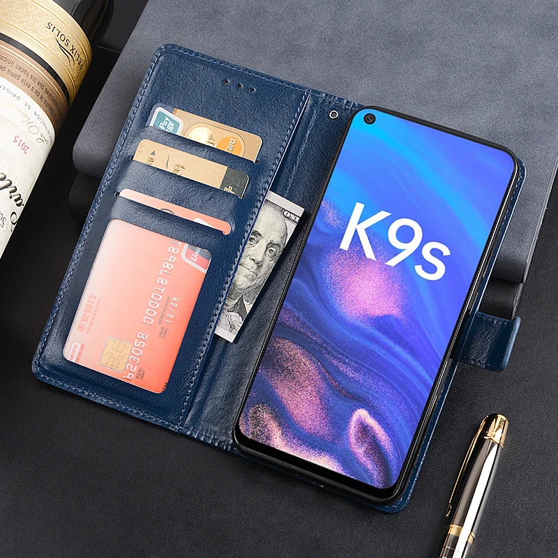

Чехол-бумажник для OPPO K9S, кожаный чехол-книжка для OPPO PERM10, чехол для телефона