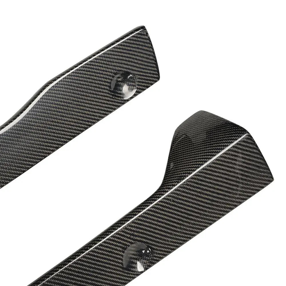 Боковые юбки для Porsche Panamera 2010 2011 2012 2013 углеродное волокно автомобильный гоночный