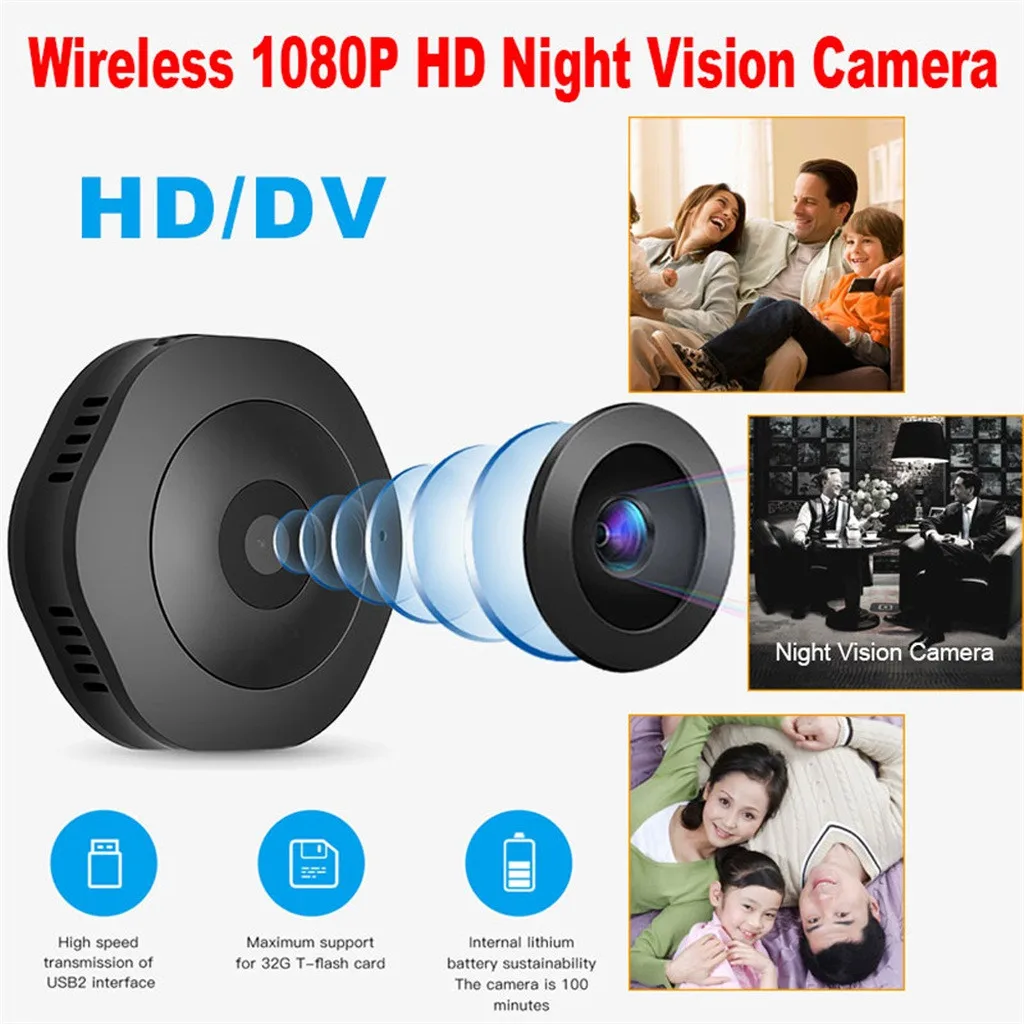 H10 мини-камера 1080P H6 DV Wifi микро-камера мини Экшн-камера видеокамера ночного видения Oop Recordingvision 200W#20