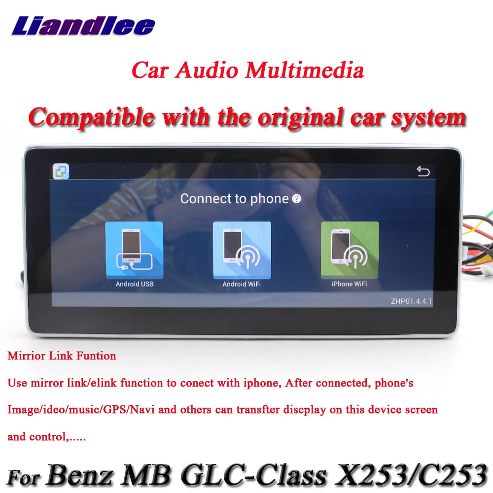 Автомобильный GPS-навигатор мультимедийный плеер для Mercedes Benz MB GLC C Class X253/C253 Android