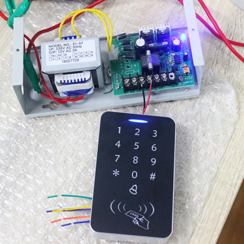 LUCKING дверь RFID система контроля доступа Безопасность близость входной двери замок RFID/EM клавиатура карта контроля доступа Открыватель двери