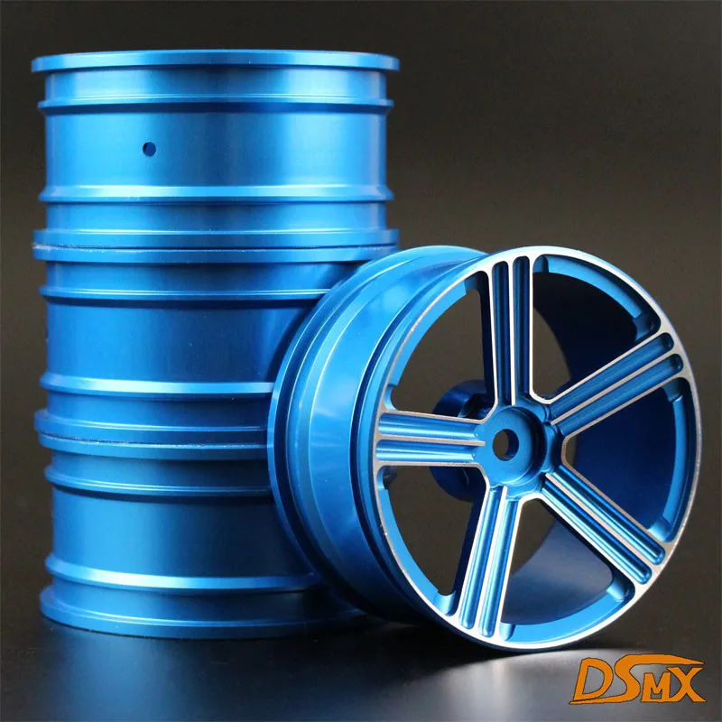 4 шт. 1 комплект алюминиевый сплав металл Whee Rim Fit HPI HSP RC модель 1:10 гоночный автомобиль на дороге для HSP94123/94122/94103 D4/D3/CS 5B все