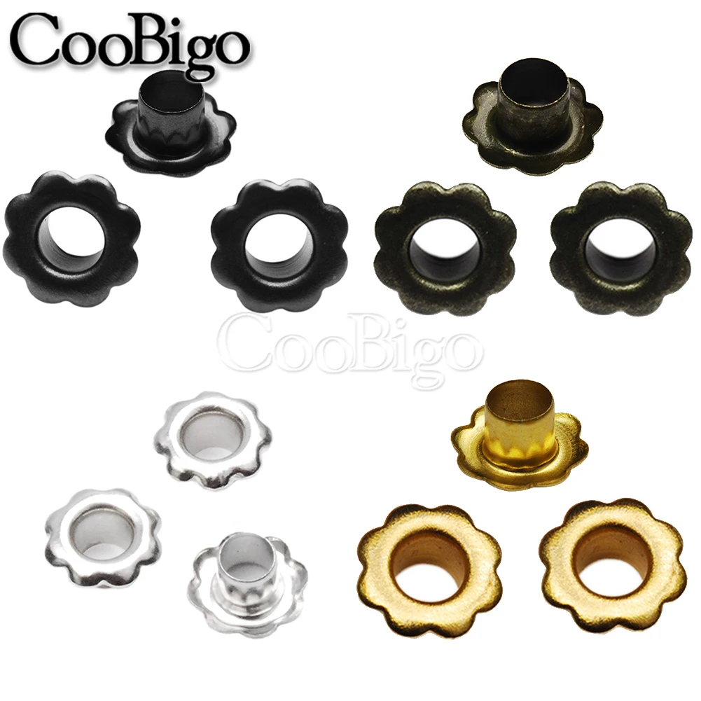 100 шт. металлическое ушко Цветочные петельками для скрапбукинга Звездный Свет