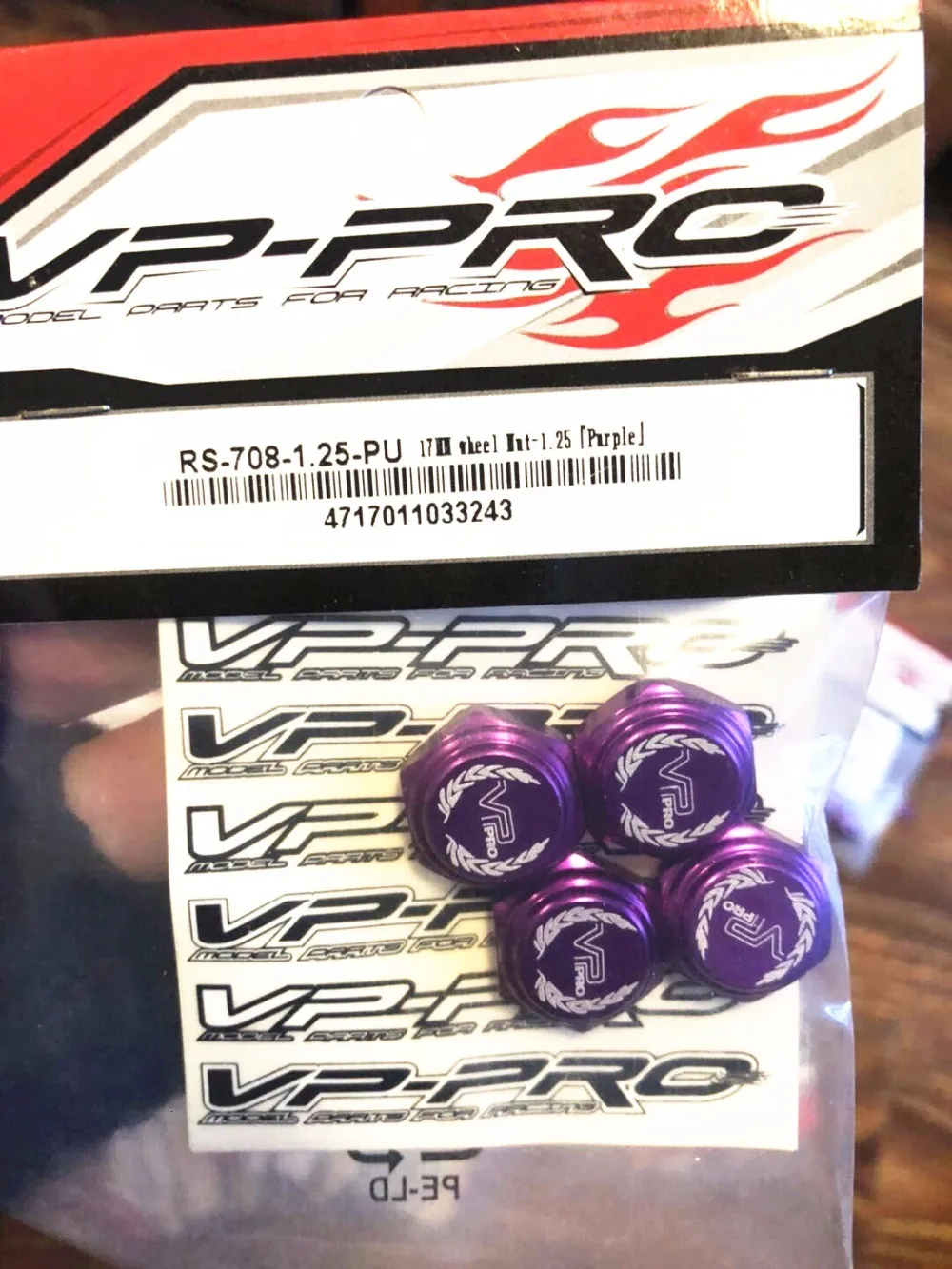 Специальное предложение! VP PRO Hex 17 мм гайка колеса-1,25 адаптер 1/8 внедорожных багги/колеса грузовика для HOBAO HN KYOSHO OFNA FS HSP