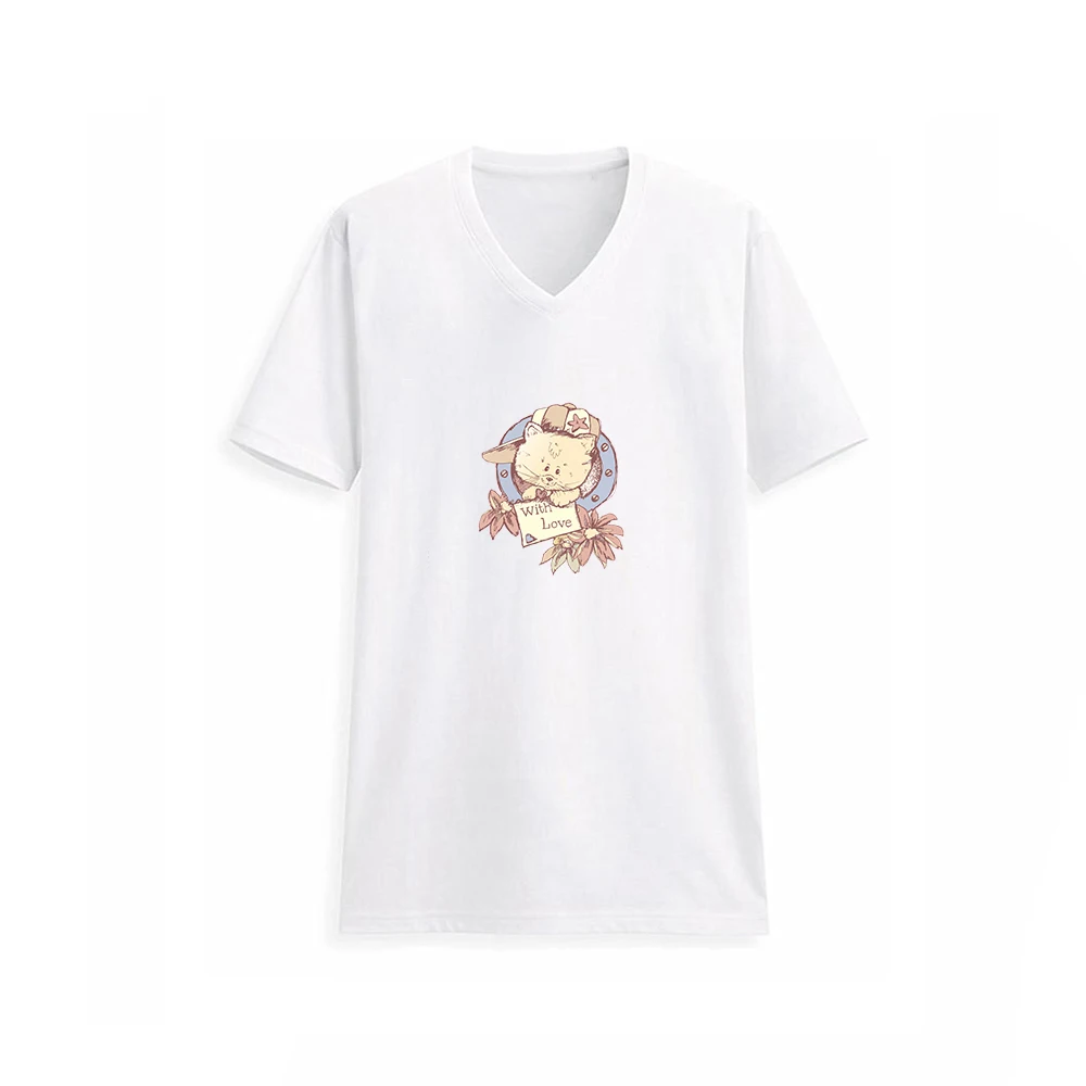 Симпатичные нашивки с надписью Love Cat тепловые для детей бытовые приклеиванием