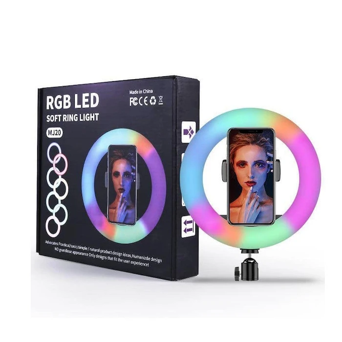 RGB Кольцевая лампа MJ20 20 см | Электроника