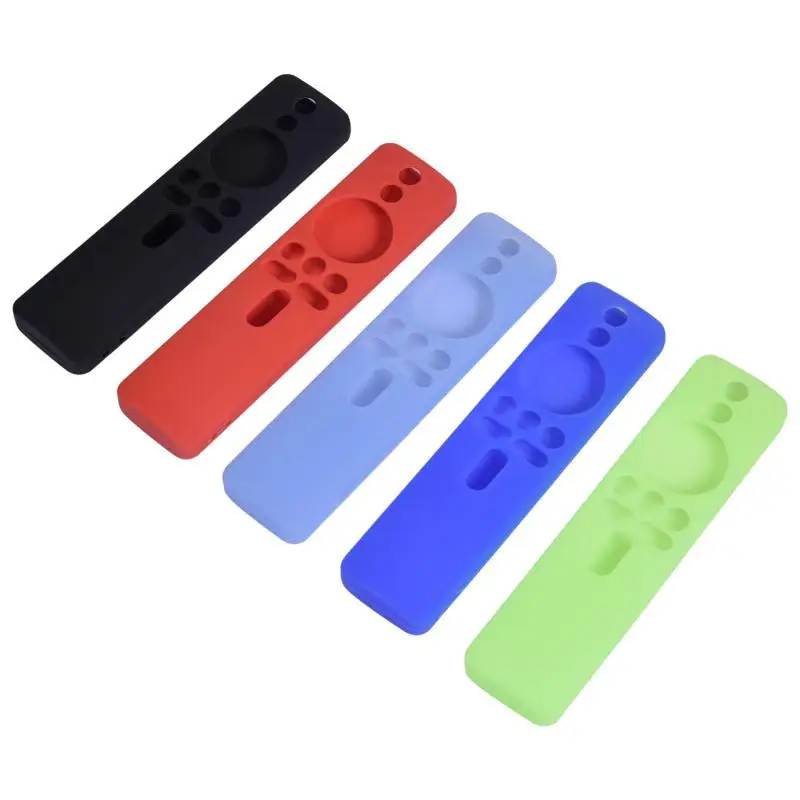 

TV Remote Silicone Shockproof Cover Anti Lost Case Protector for Mi Box S Drop-Proof Waterproof Dust-Proof Protective Cover