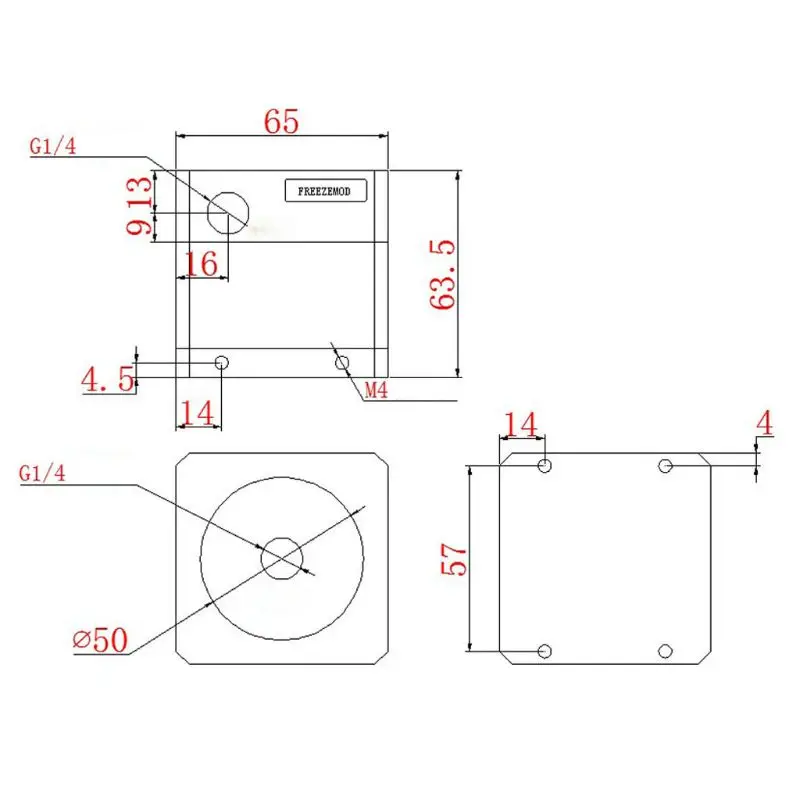 1 шт. компьютерное водяное охлаждение бесшумный насос 4 м расход 800л/ч Поддержка RGB