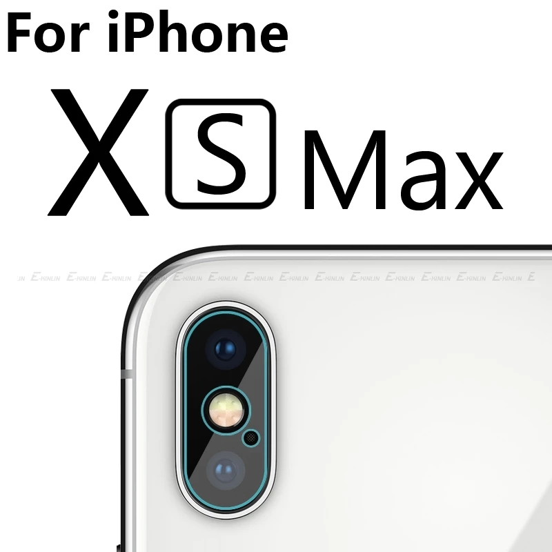 Для iPhone 11 Pro Max задняя камера объектив для iPhone 11 Pro XS Max X XR 8 7 6 6S Plus Защитная пленка для экрана - Цвет: For iPhone XS Max