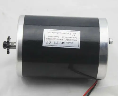 Высокоскоростной щеточный двигатель постоянного тока CE MY1020 1000 Вт 36 В/48