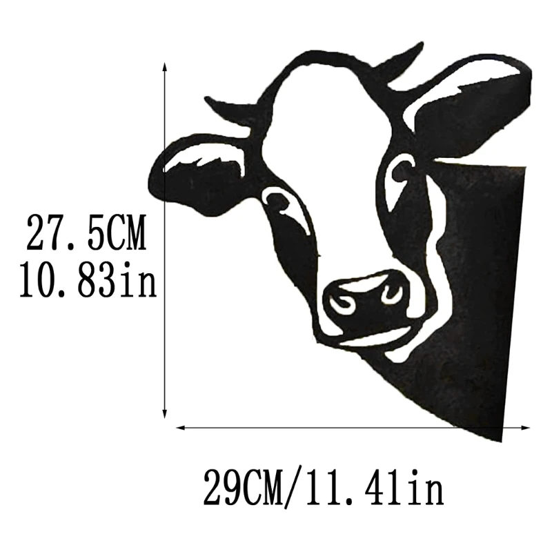 Садовая статуя с животными на ферме украшение в виде коров для сада силуэт