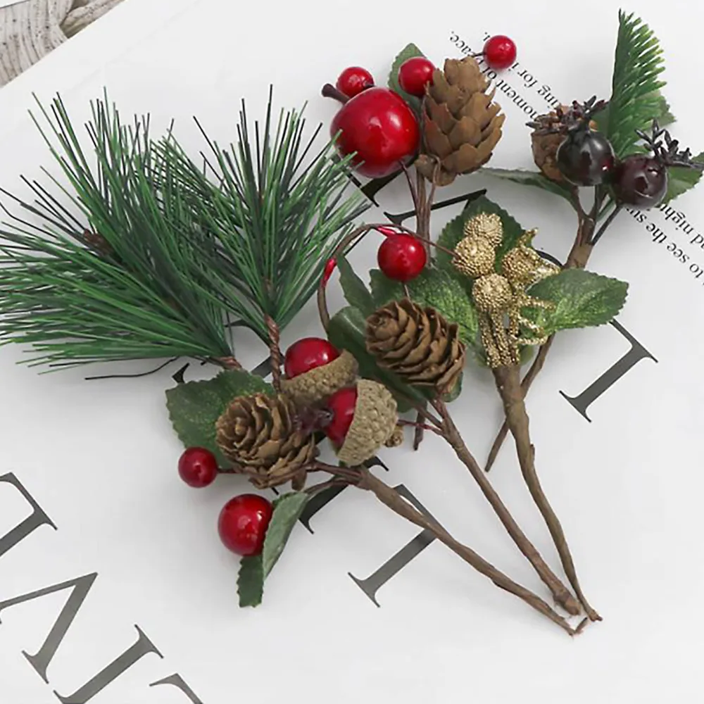 

5 шт., декоративные подвески в виде красных ягод