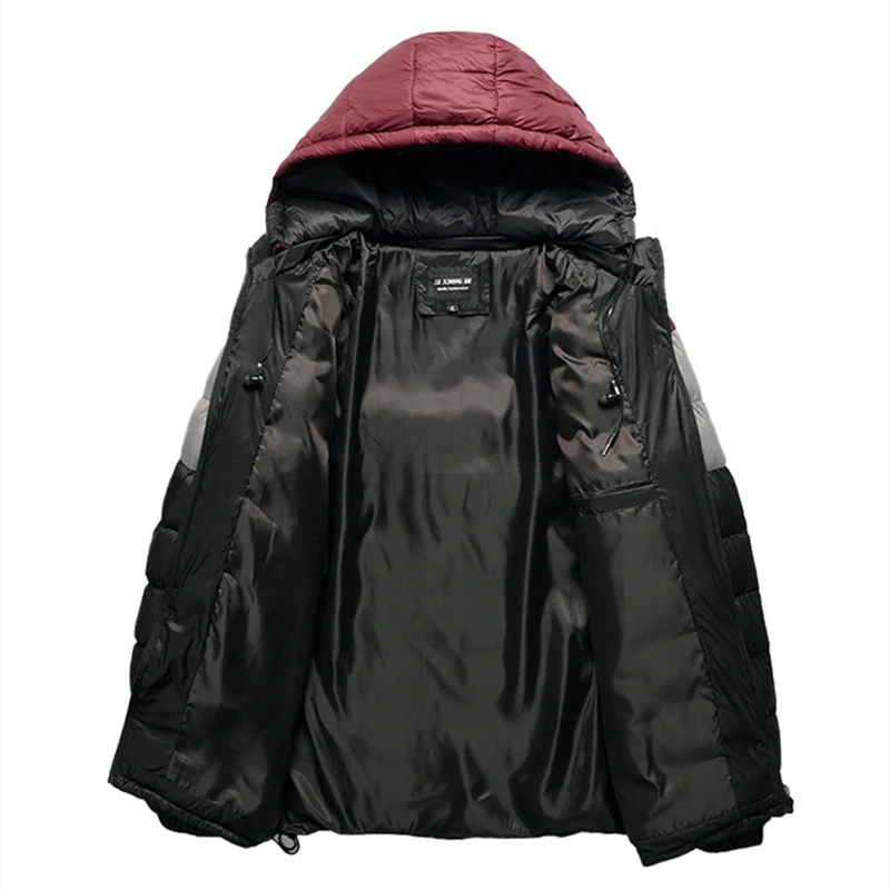 BOLUBAO зимние Брендовые мужские парки Мужская мода Сращивание Высокое качество