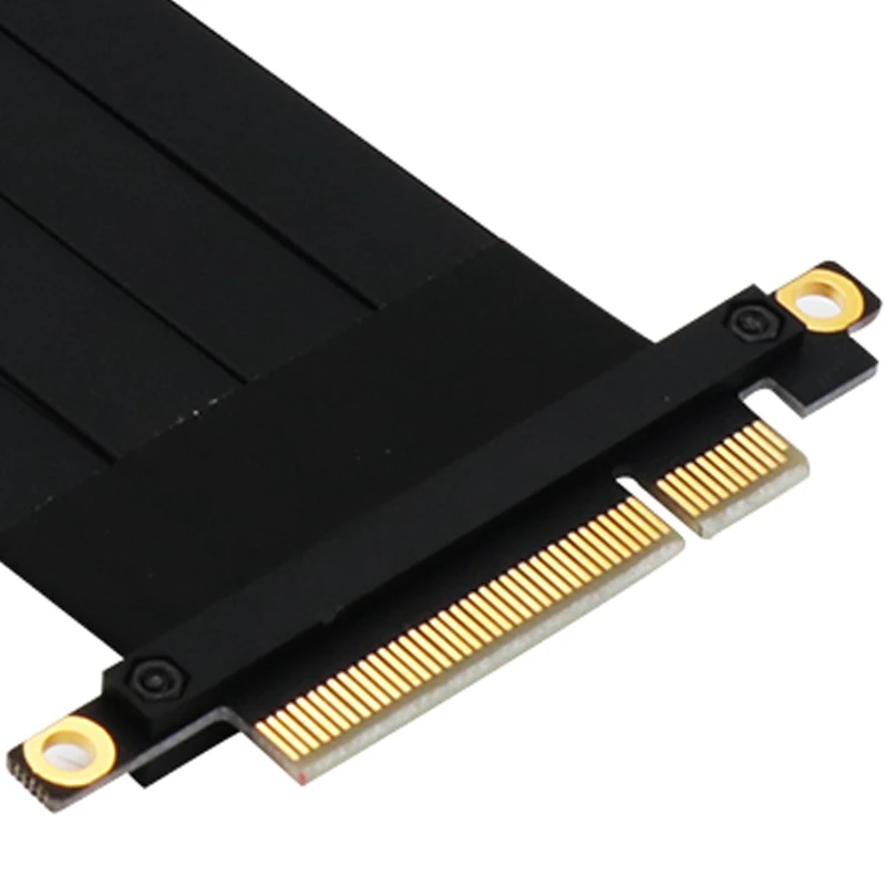 

High Speed PCI-E 8X Extension Cable with Gold-Plated Connector 90 Degree Standard Right Angle PCI-E Slot for PC