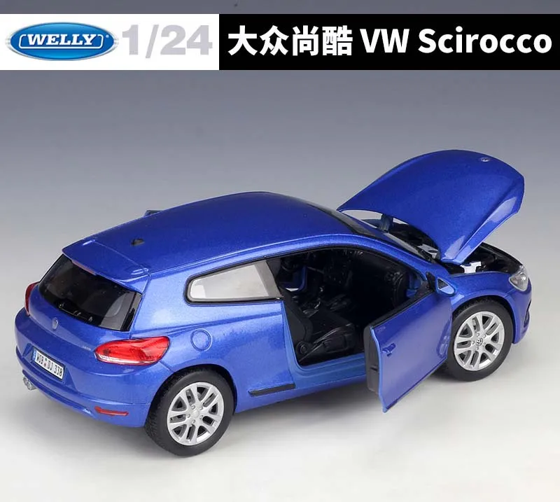 Резиновые литья под давлением 1:24 автомобиля Volkswagen Scirocco Модель Классический VW