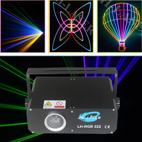 500 МВт DMX 512 + ILDA + свободная фотография RGB полноцветная система лазерного шоу