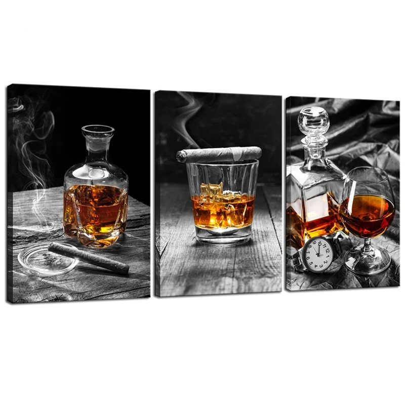 Алмазная картина для сигар и виски натюрморт сделай сам декоративная вышивка 5D