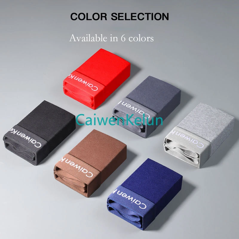 4-piece Gift Box Men's Briefs Boxer Briefs Pure Cotton Summer Breathable Thin Sports Briefs Trendy Boxer Briefs